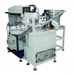 全自动印瓶盖双色油盅移印机